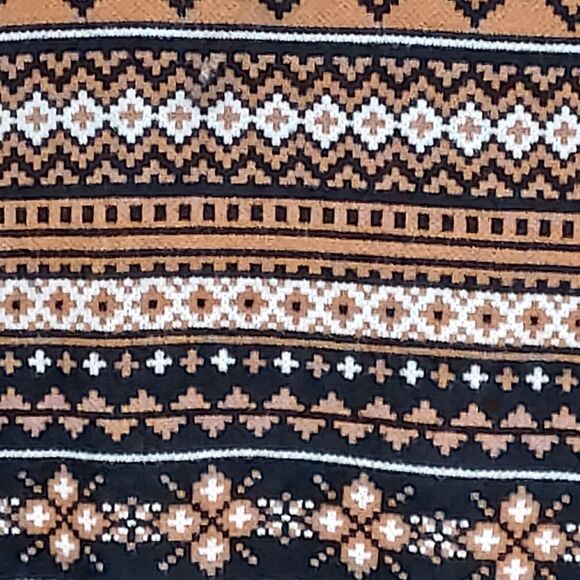 Forever 21+ Womens Plus Size 3X Fair Isle Sweater Mock Neck Dress Tunic - Picture 3 of 6